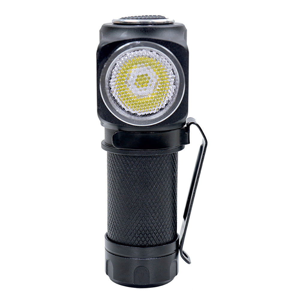 Lanterna frontala PNI Adventure F75 cu led 6W, 600 lm, din aluminiu, cu acumulator si incarcator magnetic cu USB