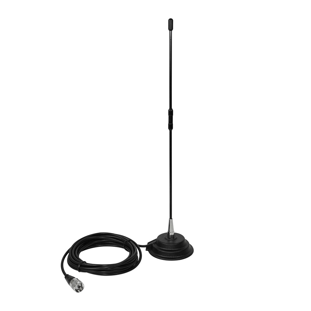 Pachet statie radio CB PNI ESCORT HP 8001L ASQ 4W 12V, 40 canale + Antena CB PNI Extra 40 cu magnet inclus, lungime 45 cm, 30W