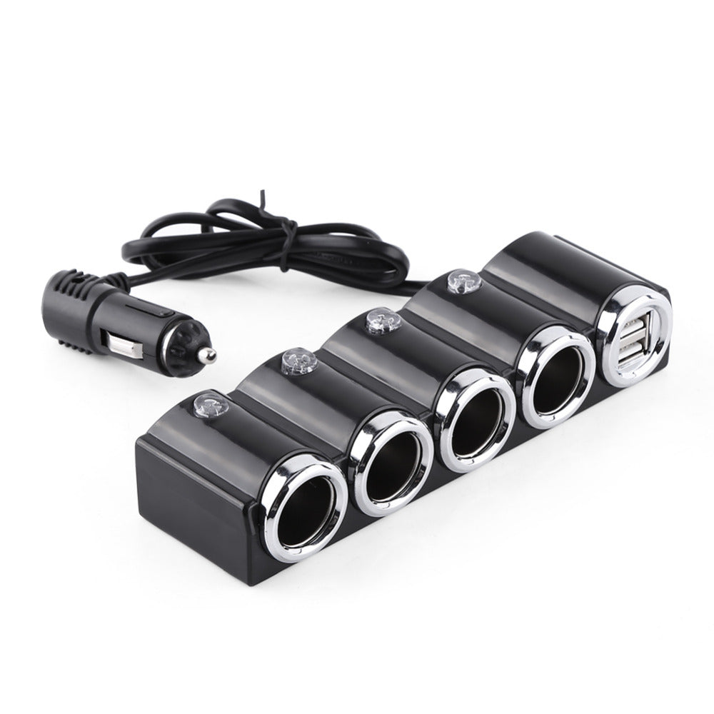 Spliter bricheta auto PNI Lighter 04 12V/24V 4 iesiri, 2xUSB, indicator LED
