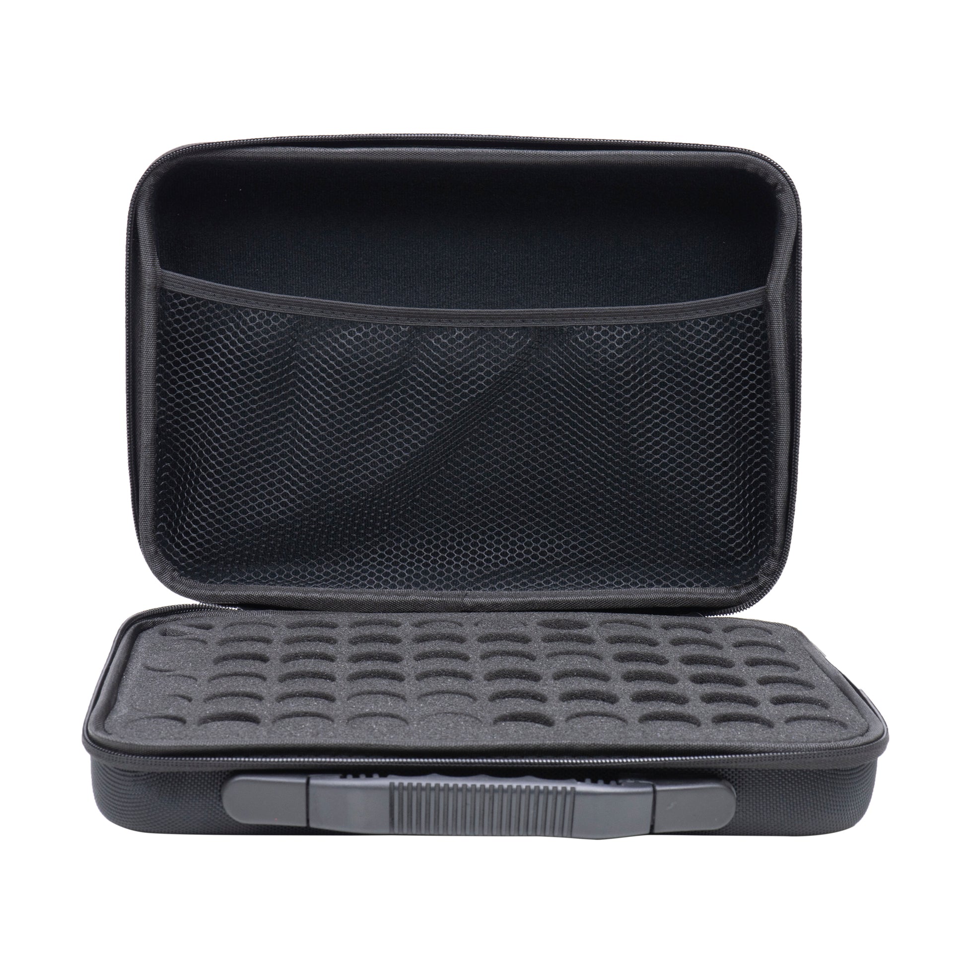 Geanta uleiuri esentiale PNI MyOil 60 cu burete protectie, culoarea Negru