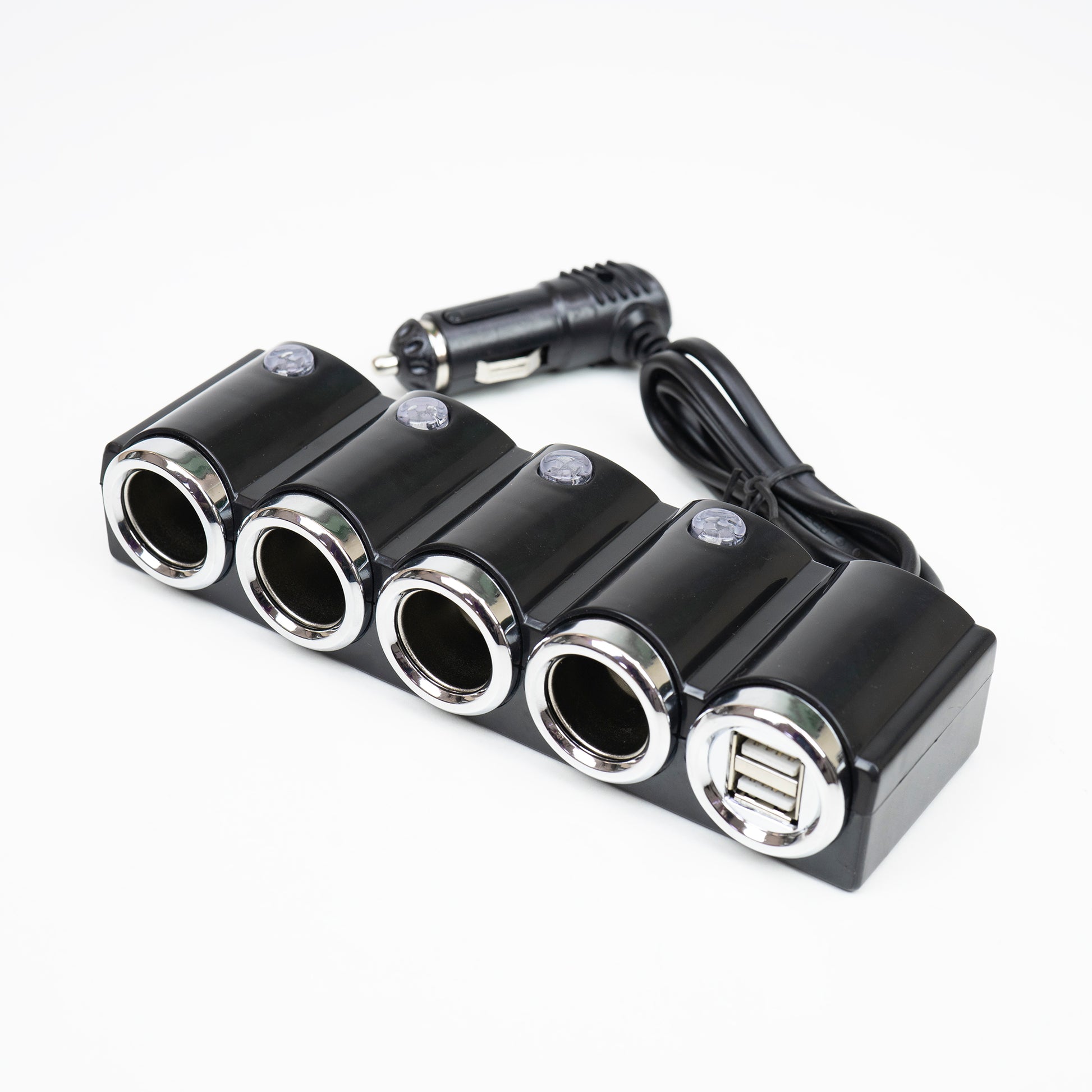 Spliter bricheta auto PNI Lighter 04 12V/24V 4 iesiri, 2xUSB, indicator LED