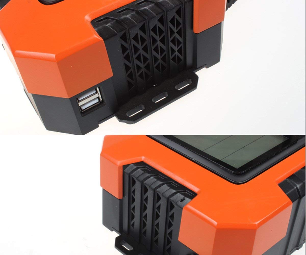 Incarcator si redresor PNI C120 pentru acumulatori auto, intrare 230V, iesire 12V 2A, 4A, 8A, 12A, 2 porturi USB