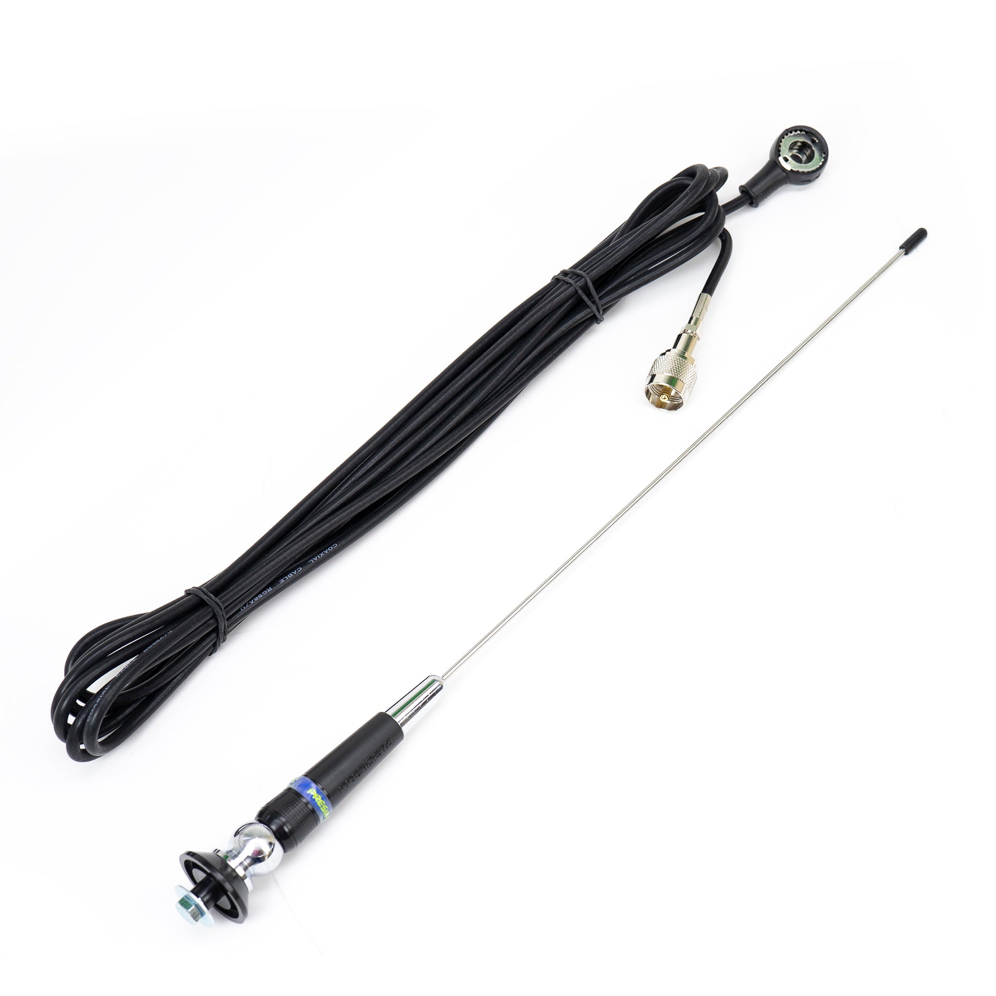 Antena CB President Carolina 43cm cu montura fixa