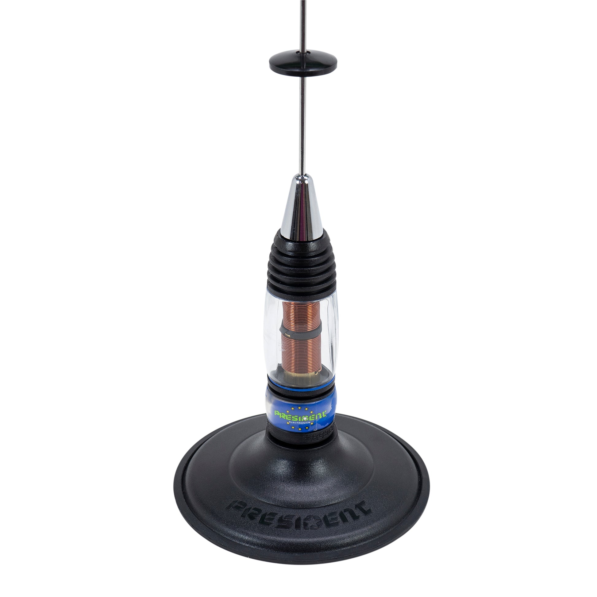 Antena CB President Missouri Up, 72 cm, 26-28 MHz, magnet 125 mm inclus