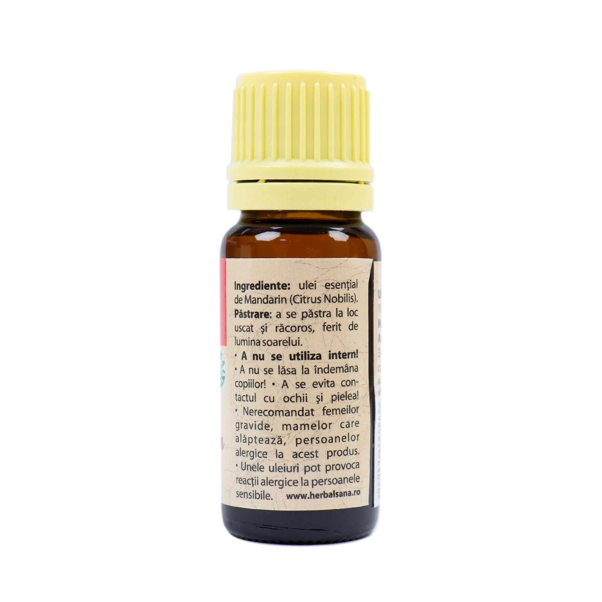 Ulei esential de Mandarin (citrus reticulata) 100 % pur fără adaos 10 ml