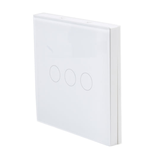 Telecomanda cu touch triplu PNI SafeHome PT Remote Three, cap-scara, portabil pentru Intrerupator inteligent PNI SafeHome PT303 WiFi