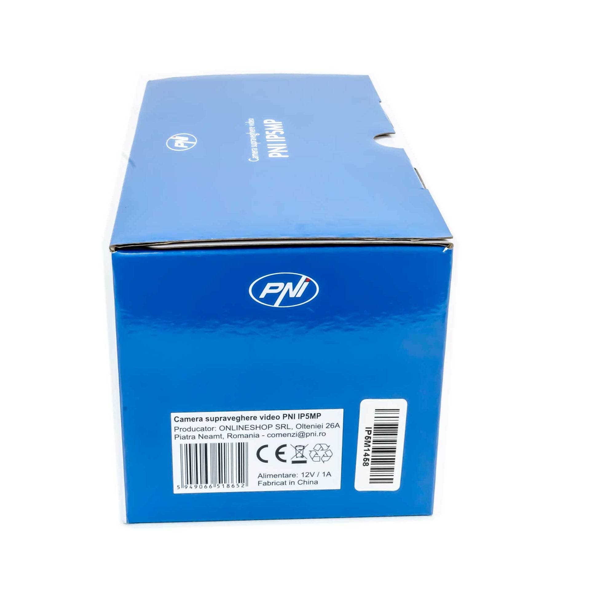 Camera supraveghere video PNI IP5MP cu IP, 5MP, H.265, ONVIF, de exterior si interior IP66