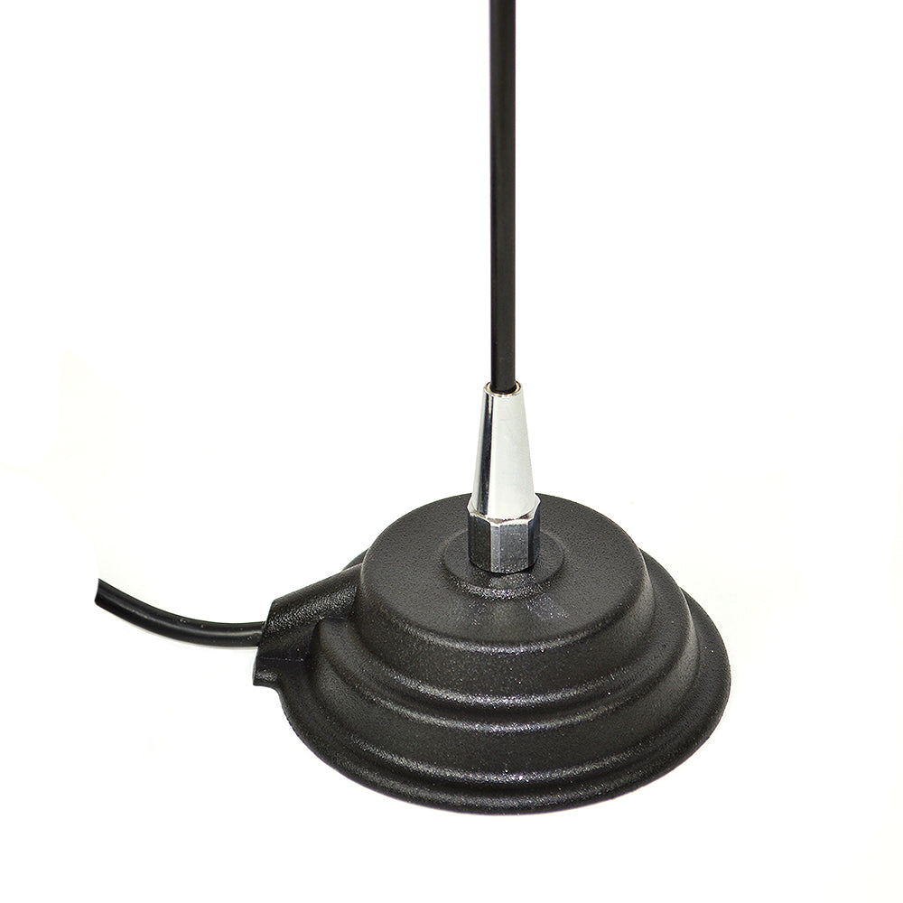 Pachet Statie radio CB PNI ESCORT HP 9001 PRO ASQ reglabil, AM-FM, 12V/24V, 4W + Antena CB PNI Extra 40 cu magnet, 30W, 26-30MHz, SWR 1.0, fibra de sticla