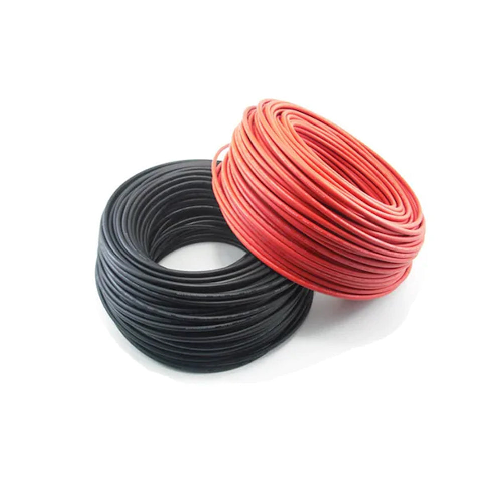 Cablu solar PNI 6 mm cu protectie UV - ROSU - 10m