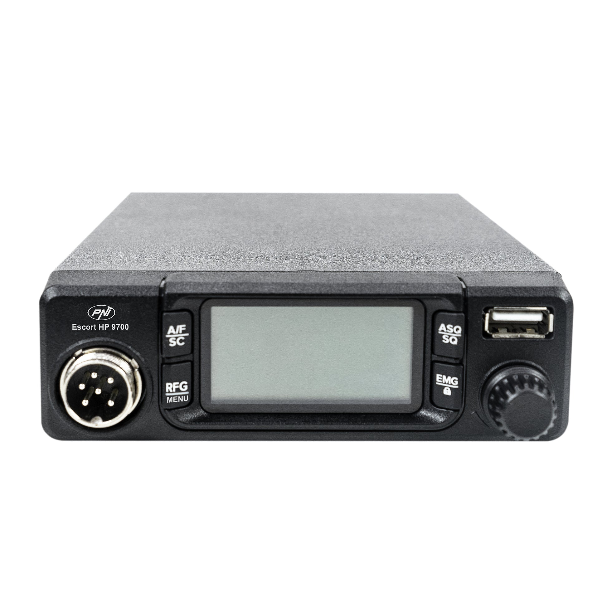 Statie radio CB PNI Escort HP 9700 USB, ANC, ASQ, alimentare 12V / 24V, functie PA, mufa de bricheta inclusa