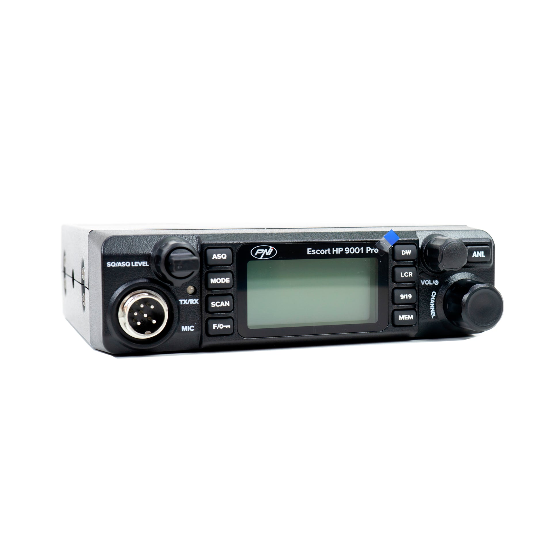 Kit Statie radio CB PNI ESCORT HP 9001 PRO ASQ reglabil, AM-FM, 12V, 4W + Antena CB PNI ML70 26-30MHz, 200W, 70cm, magnet 145 mm inclus