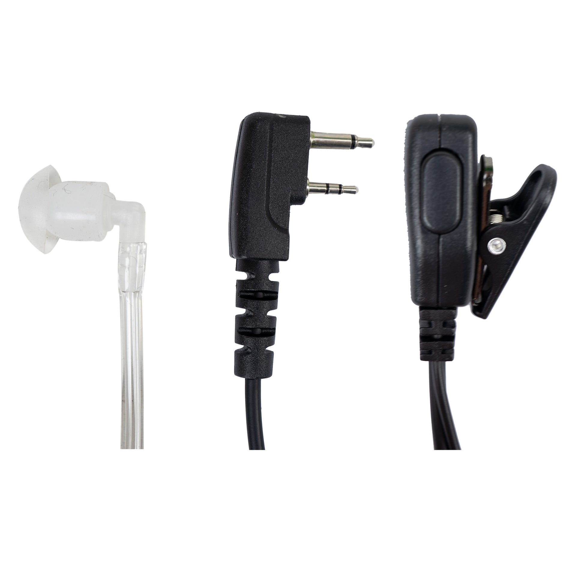 Casca cu microfon si tub acustic PNI HF34 cu 2 pini mufa PNI-M pentru PNI HP 62