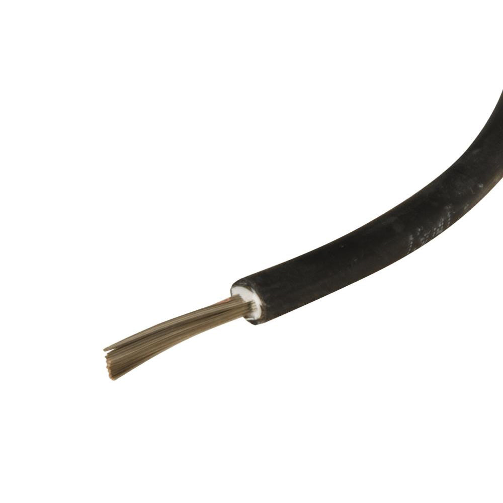 Cablu solar de 6 mm cu protectie UV 10 metri - NEGRU