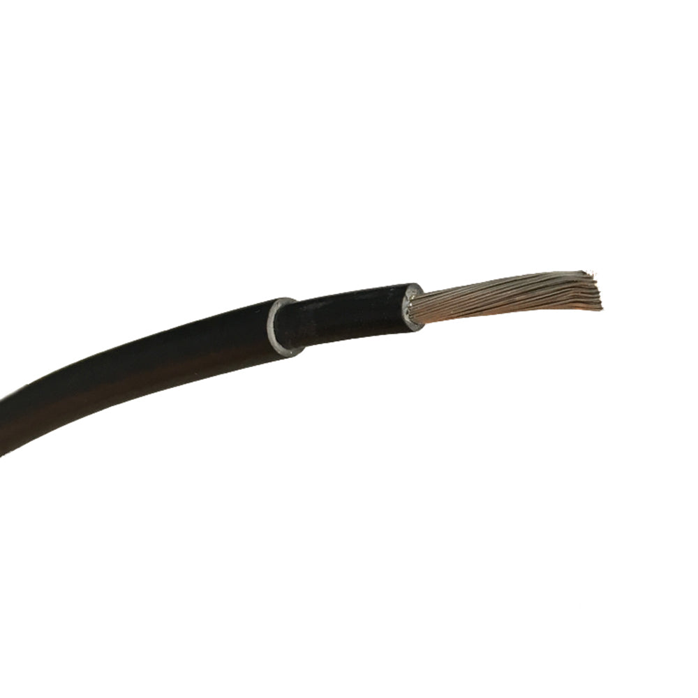 Cablu solar de 6 mm cu protectie UV 10 metri - NEGRU