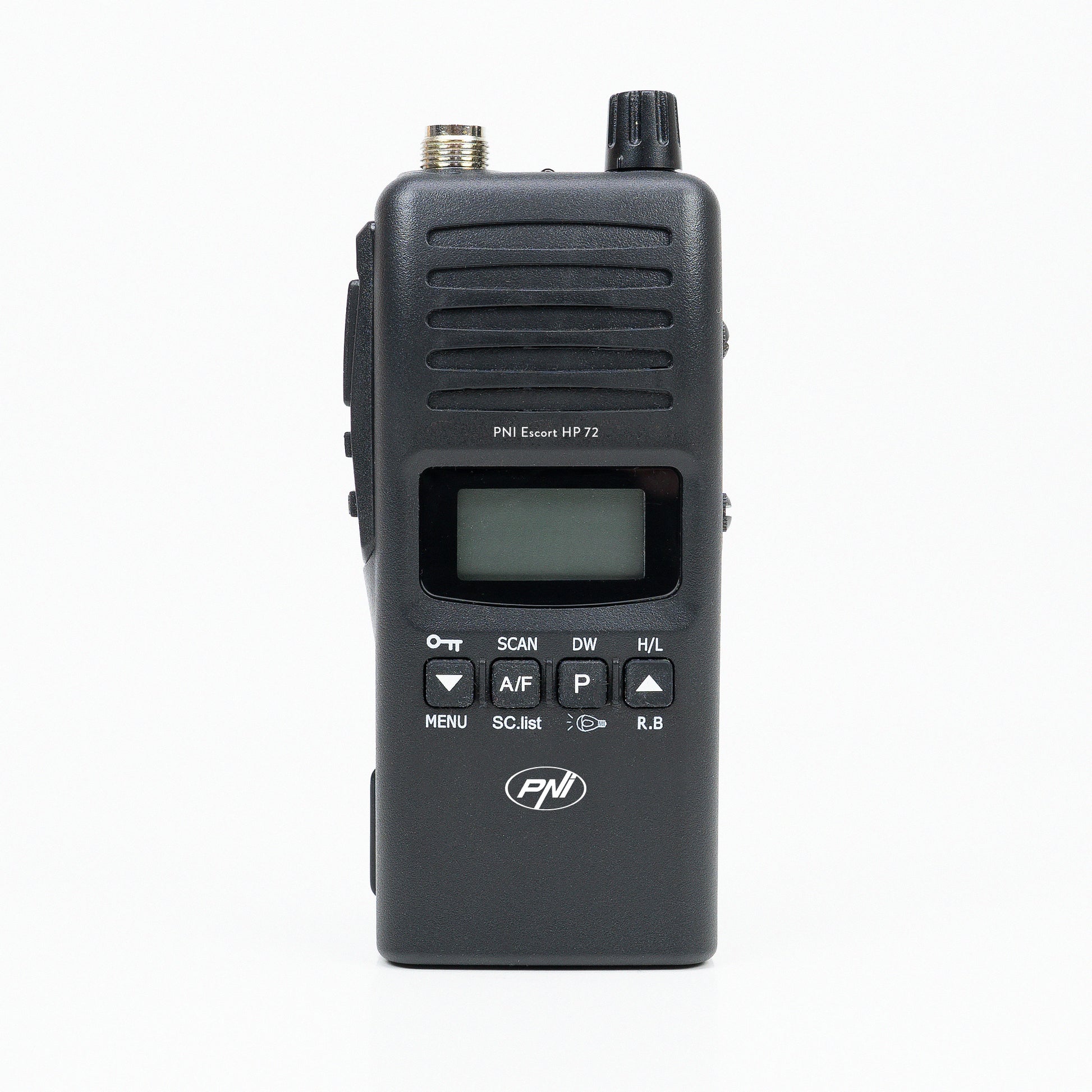 Statie radio CB portabila PNI Escort HP 72, multi-standard, 4W, AM-FM, ASQ reglabil pe 6 niveluri, Dual Watch, Scan, Lock, Roger Beep