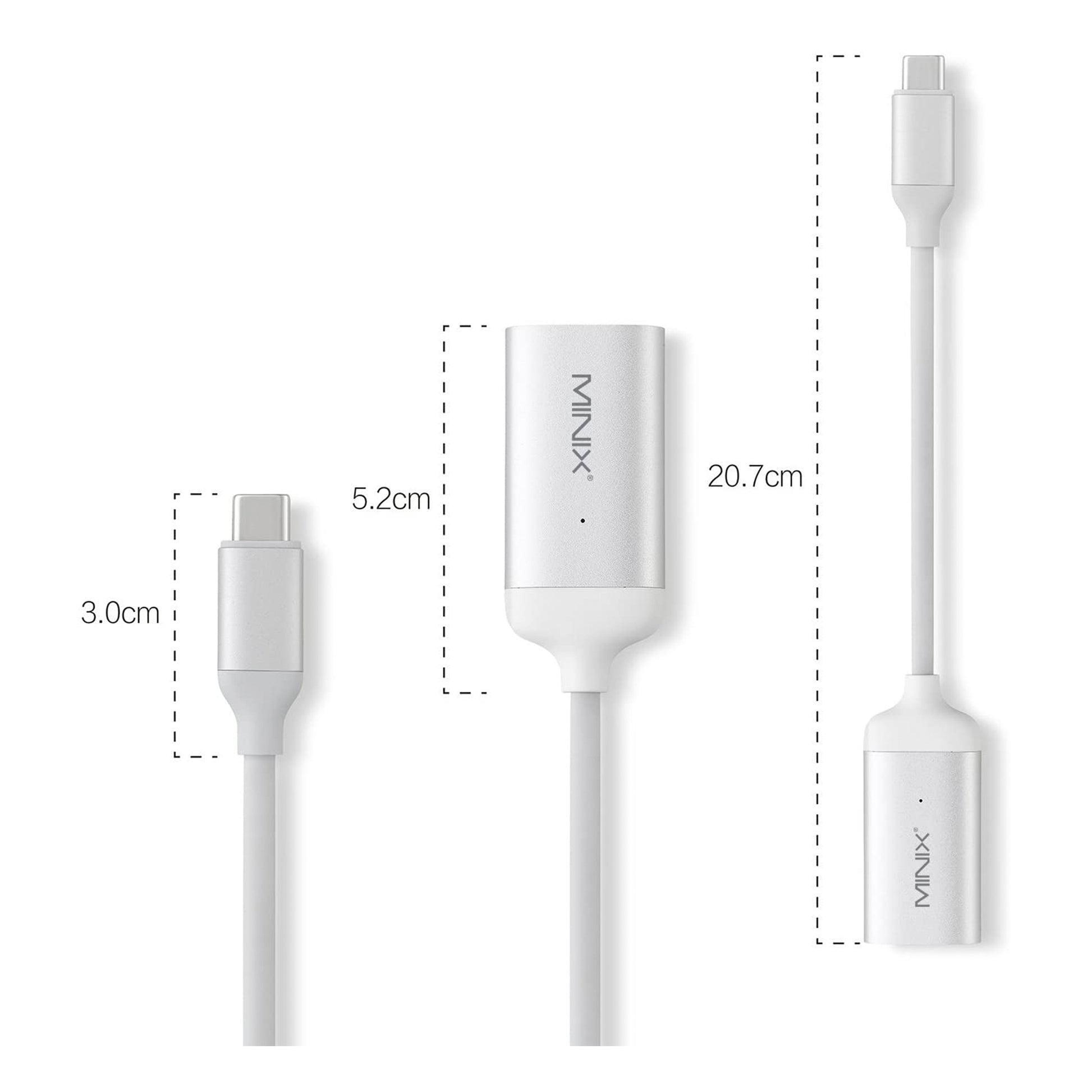 Adaptor USB MINIX NEO C-HDSI USB-C la 4K 60Hz HDMI