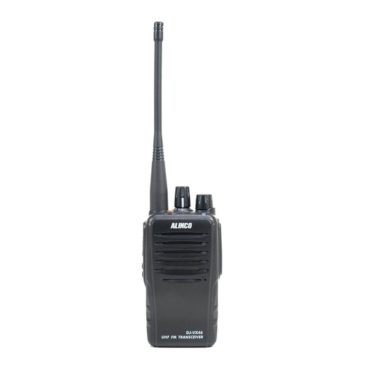 Statie radio portabila PNI Alinco DJ-VX46, PMR446,  IP67, Scan, Vox, filtru Compander, Scramble, acumulator 1800mAh