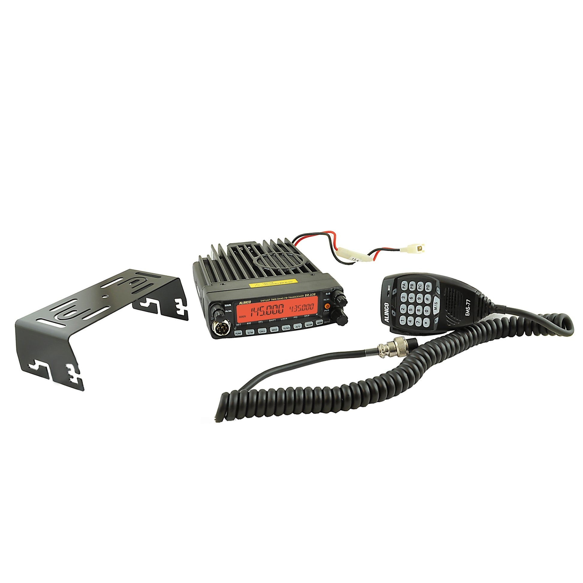 Statie radio VHF/UHF PNI Alinco DR-638HE dual band 144-146MHz/430-440Mhz pentru radioamatori