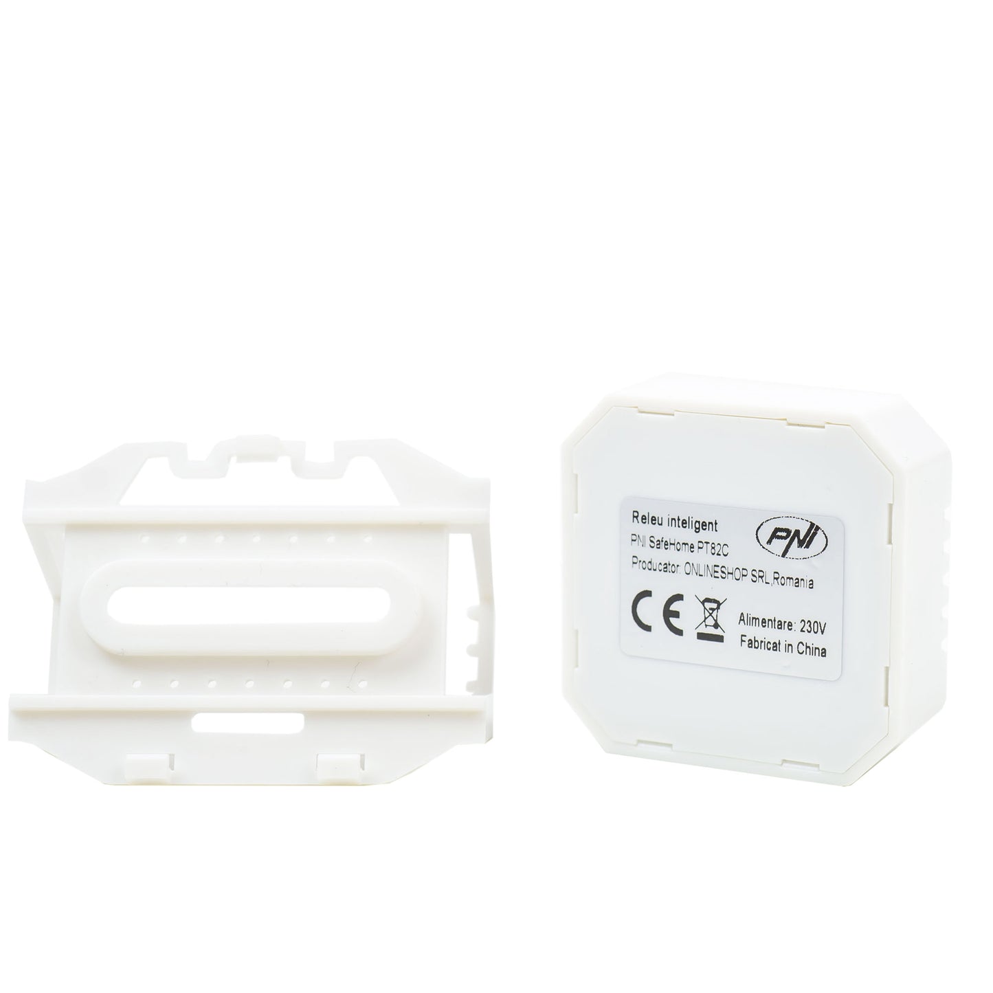 Releu inteligent PNI SafeHome PT82C 2 canale, WiFi, 2x5A, comanda prin internet, aplicatie de mobil Tuya Smart, integrare in scenarii si automatizari smart cu alte produse compatibile Tuya, Alexa si Google Assistant
