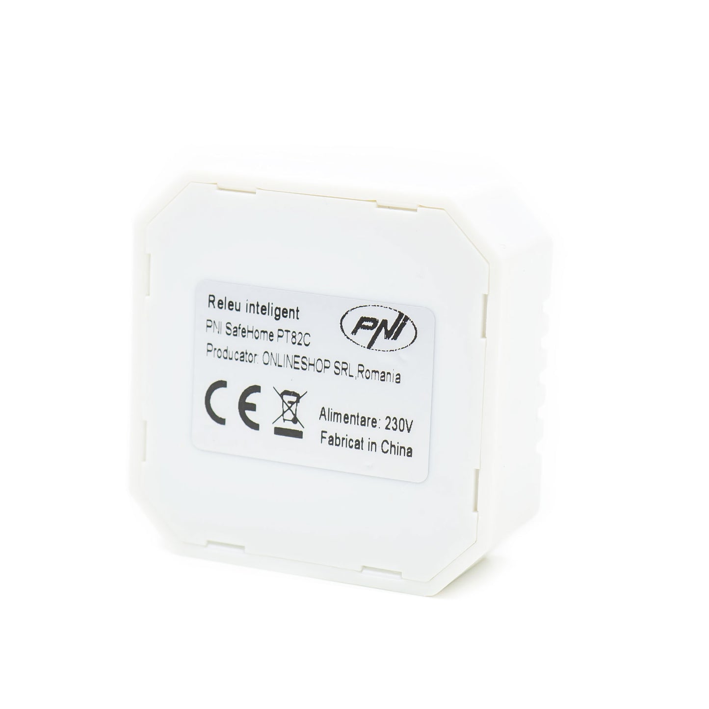 Releu inteligent PNI SafeHome PT82C 2 canale, WiFi, 2x5A, comanda prin internet, aplicatie de mobil Tuya Smart, integrare in scenarii si automatizari smart cu alte produse compatibile Tuya, Alexa si Google Assistant