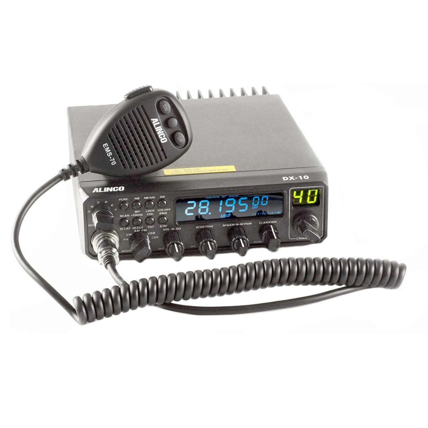 Statie radioamatori ALINCO DX-10, AM, FM, SSB 10M  CW TRX 28 - 29.7 MHZ