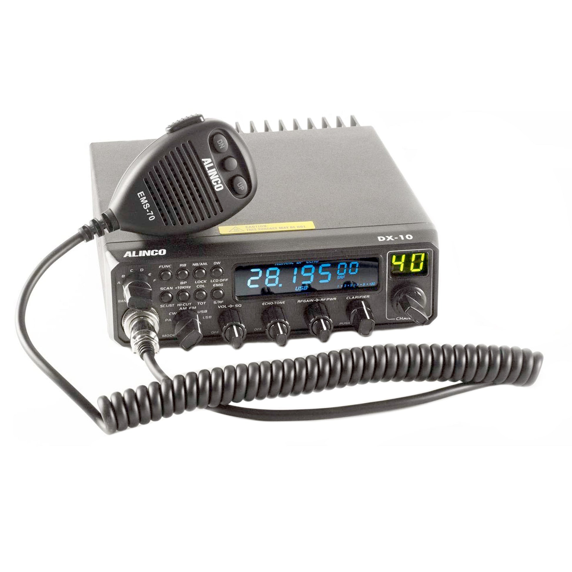 Statie radioamatori ALINCO DX-10, AM, FM, SSB 10M  CW TRX 28 - 29.7 MHZ