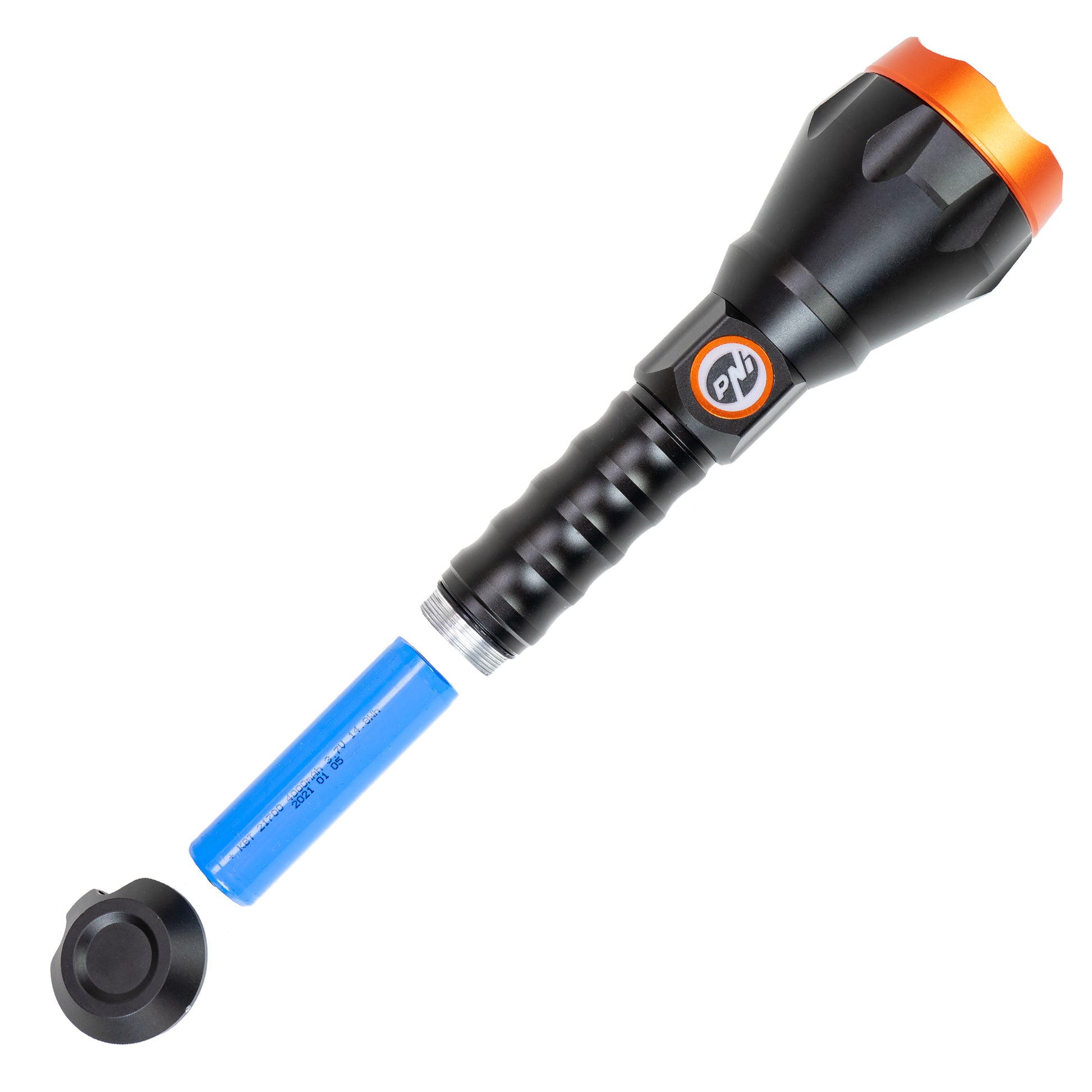 Lanterna PNI Adventure F550 Crystal LED, 10W, din aluminiu, 2500lm, pana la 700m, IPX6, acumulator 4000mAh inclus, incarcare prin USB Type-C