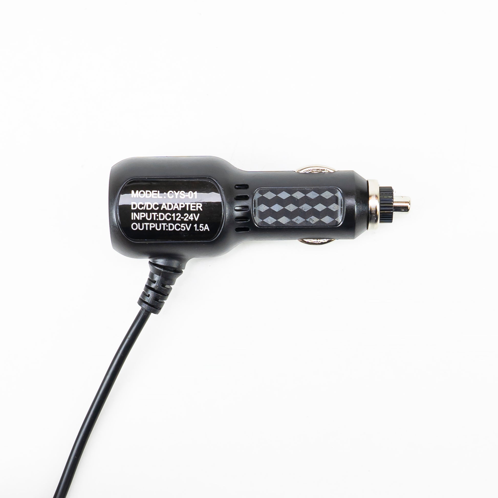 Incarcator auto PNI cu mufa micro USB 12V/24V - 5V 1.5A pentru DVR auto, lungime cablu 3.5m