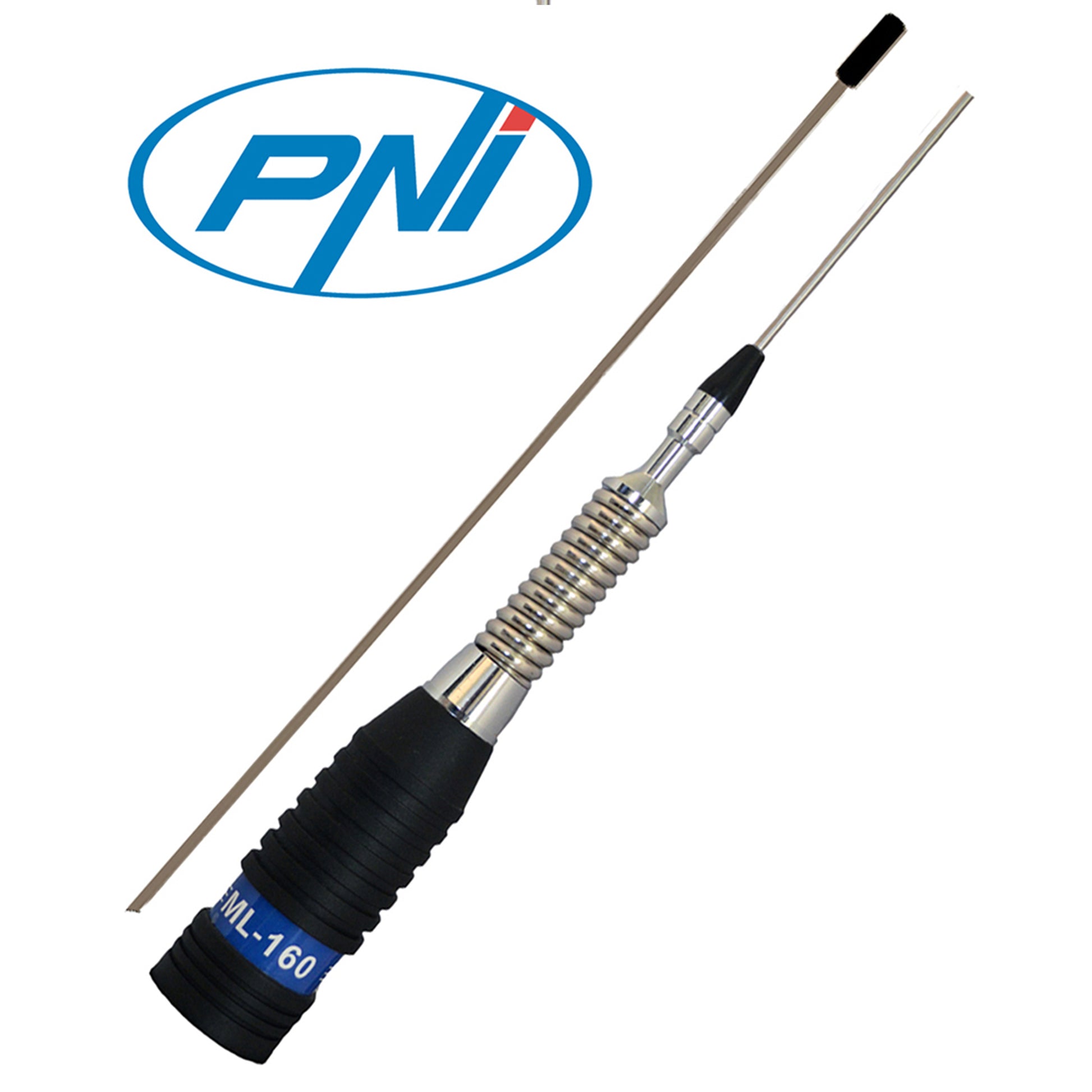 Pachet antena CB PNI ML160, 145 cm si cablu de legatura PNI T601 cu lungimea de 4 metri pentru montaj pe suport fix