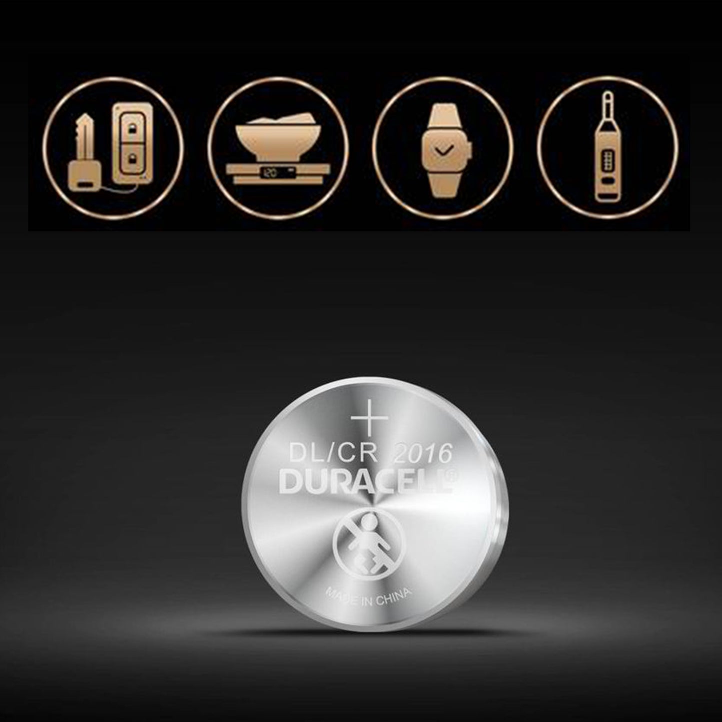 Baterii Duracell Specializate Lithiu CR2016N, 2 buc