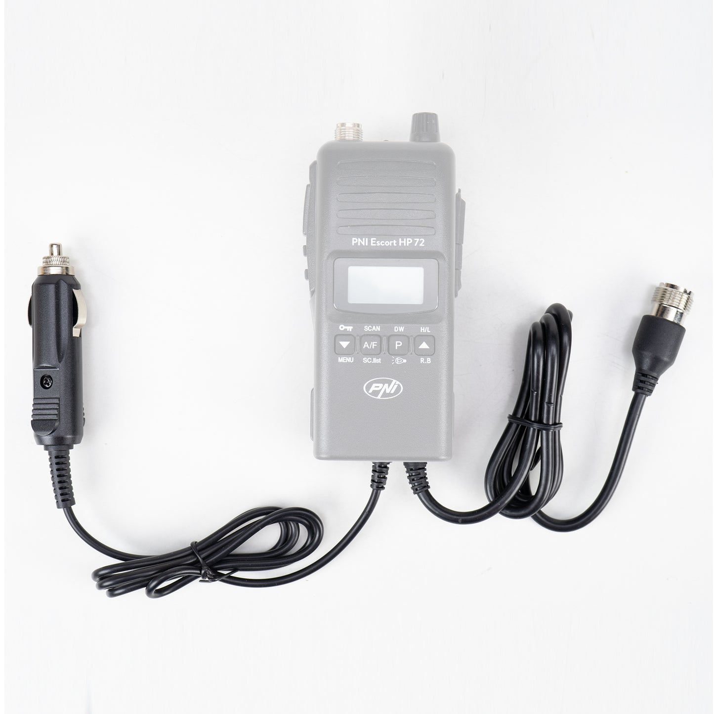 Adaptor PNI pentru alimentare 12V-24V si antena exterioara pentru statia radio CB portabila PNI Escort HP 72
