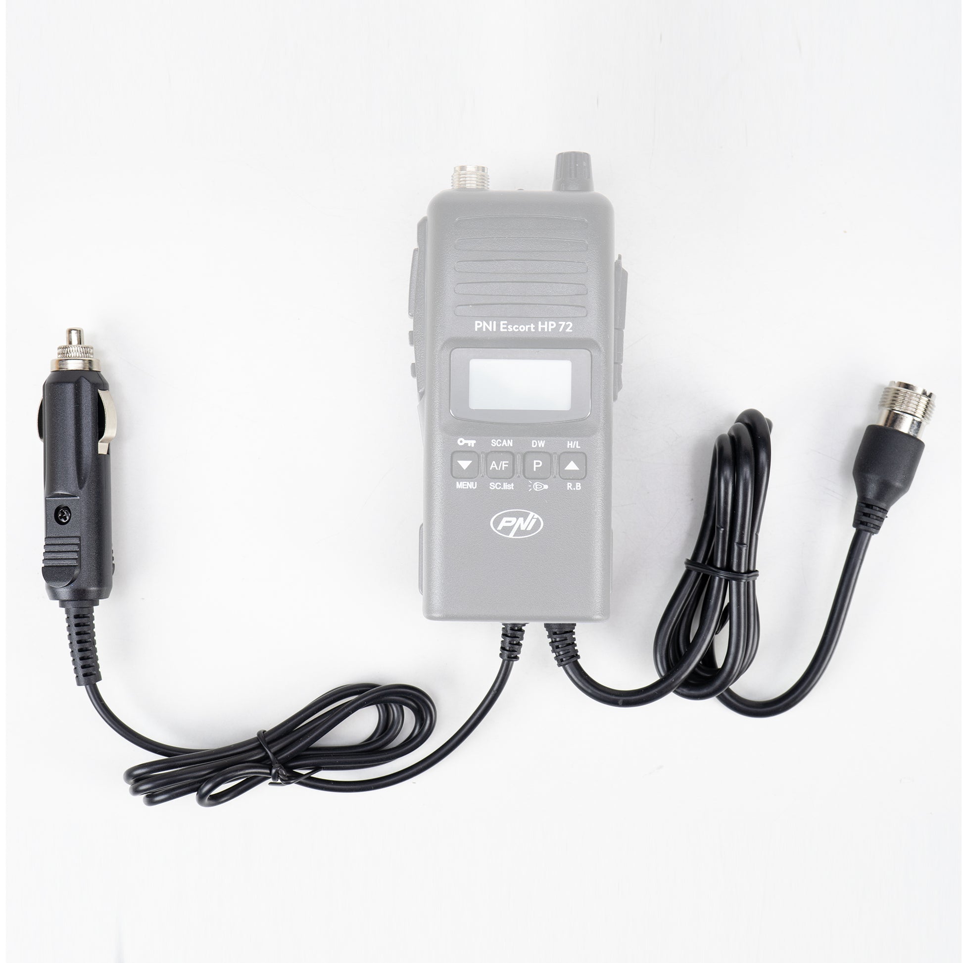 Adaptor PNI pentru alimentare 12V-24V si antena exterioara pentru statia radio CB portabila PNI Escort HP 72