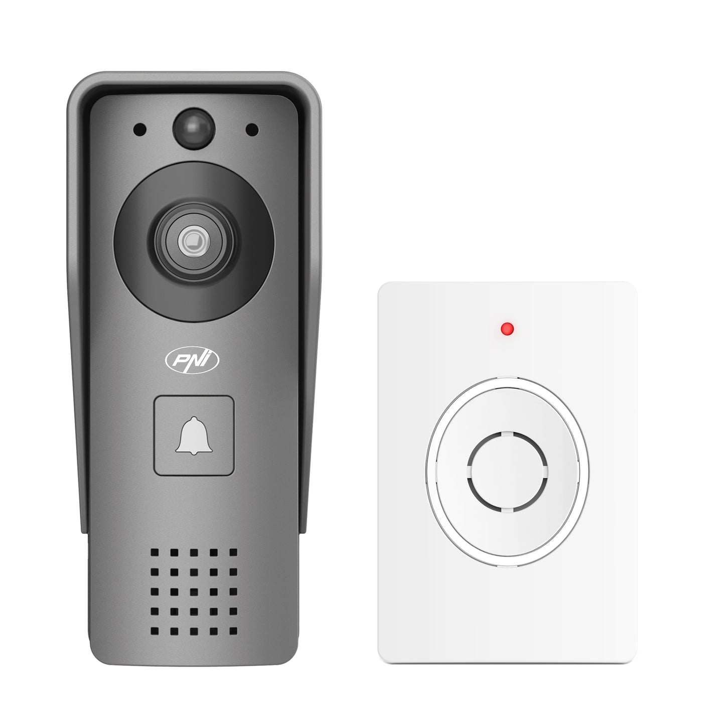 Interfon video inteligent PNI House 910 WiFi HD, P2P, iesire yala, aplicatie dedicata Tuya Smart, integrare in scenarii si automatizari smart cu alte produse compatibile Tuya