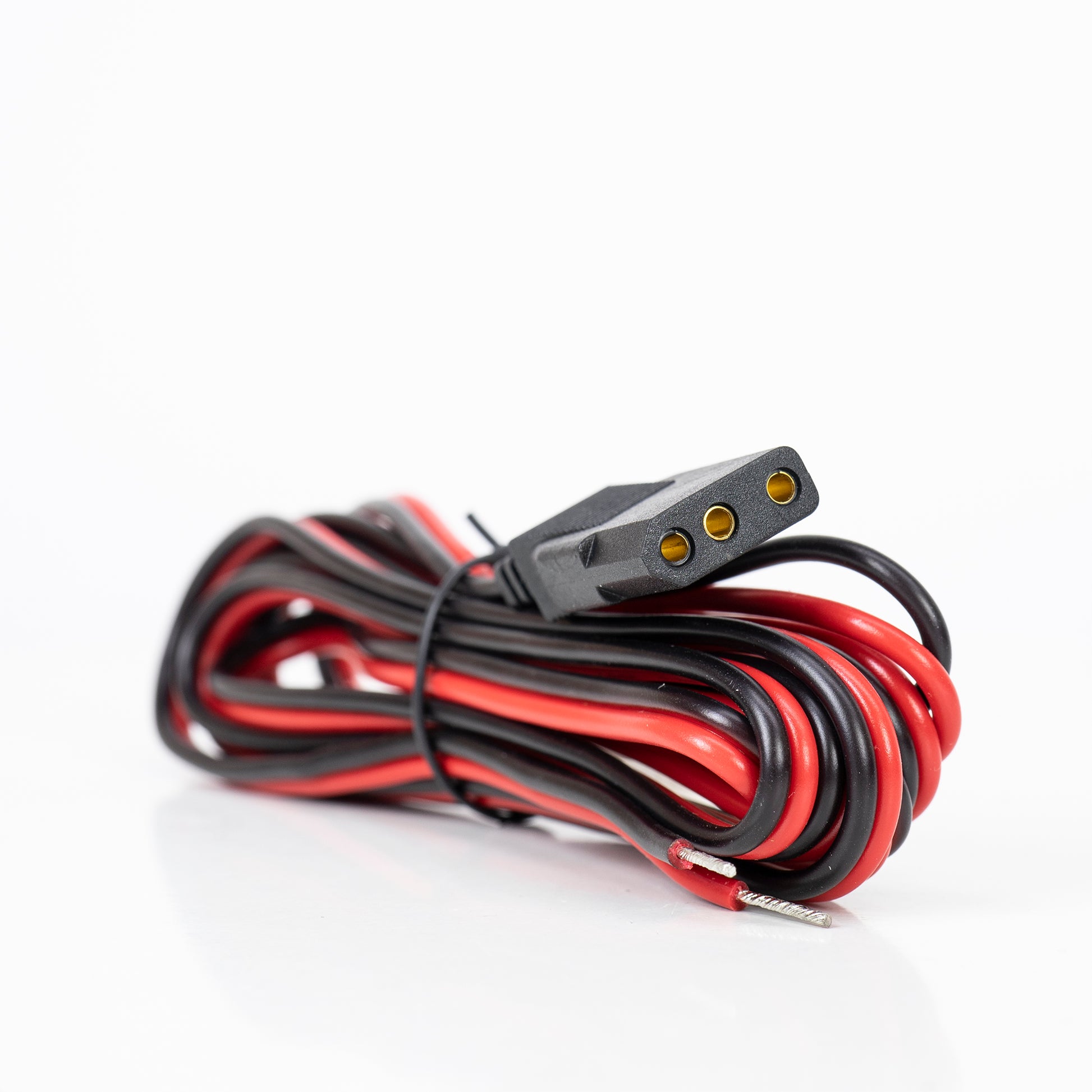 Cablu alimentare PNI cu 3 pini si siguranta 5A pentru statii radio CB, lungime 200 cm