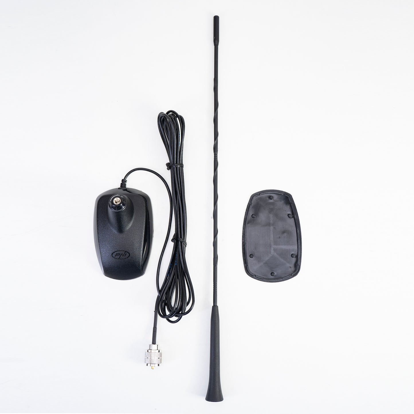 Antena CB PNI Extra 48, cu magnet inclus, 45 cm, 26-30MHz, 150W, SWR 1.0, fibra de sticla