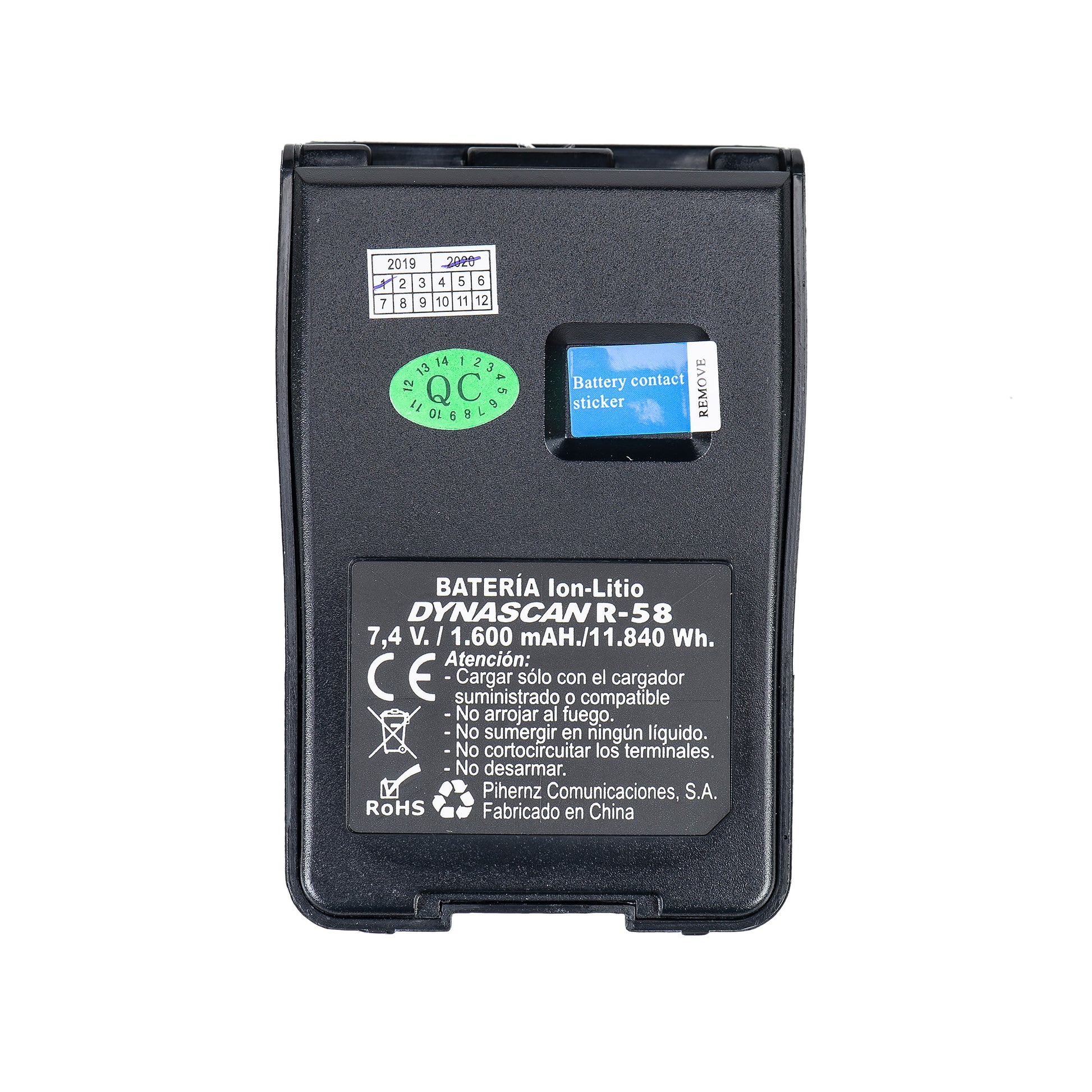 Acumulator pentru statie radio portabila PMR PNI Dynascan R-58, Li-Ion, 1600mAh