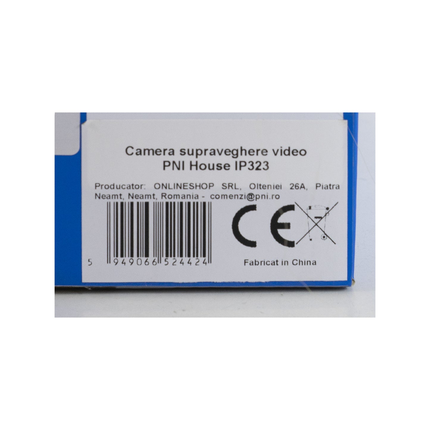Camera supraveghere video PNI House IP323, 3MP, cu lumina si control de la distanta, slot card micro SD