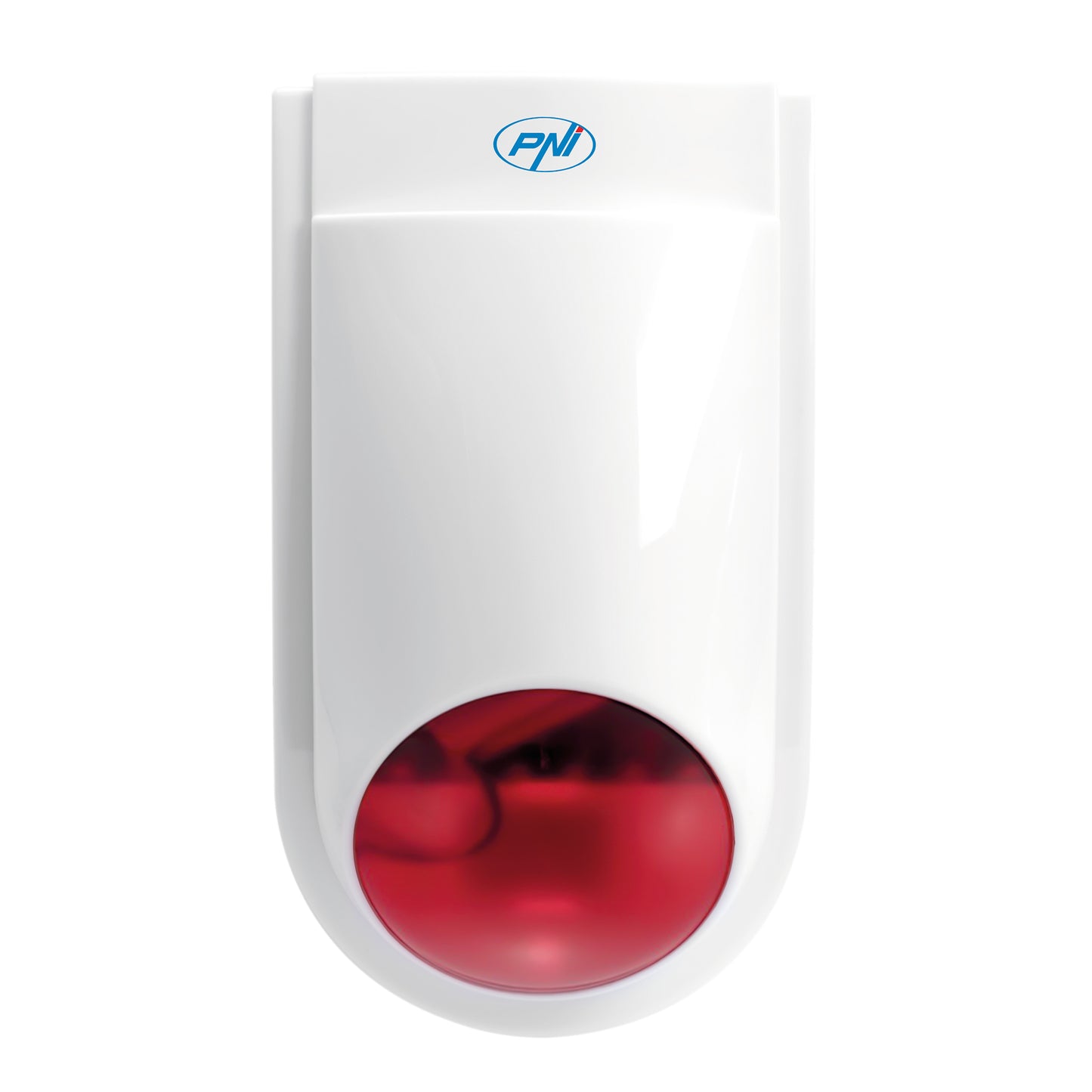 Sirena de exterior wireless PNI SafeHouse HS007, 110dB cu acumulator pentru sistemul de alarma wireless PNI SafeHouse  PNI HS600 si HS650