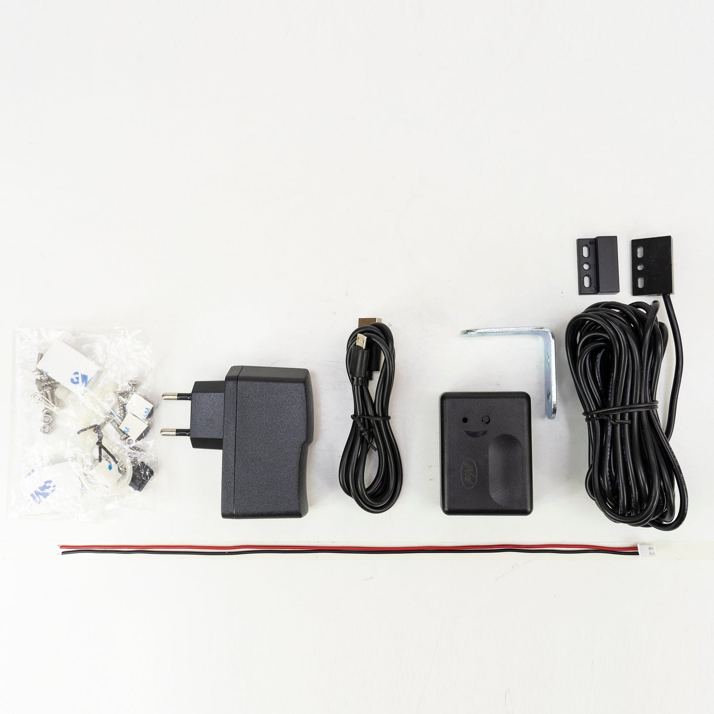Releu inteligent PNI SmartHome RG120 WiFi pentru comanda deschidere usa garaj/poarta monitorizata prin internet cu App Tuya Smart, compatibil Amazon Alexa si Google Home, deschizător pentru uși de garaj