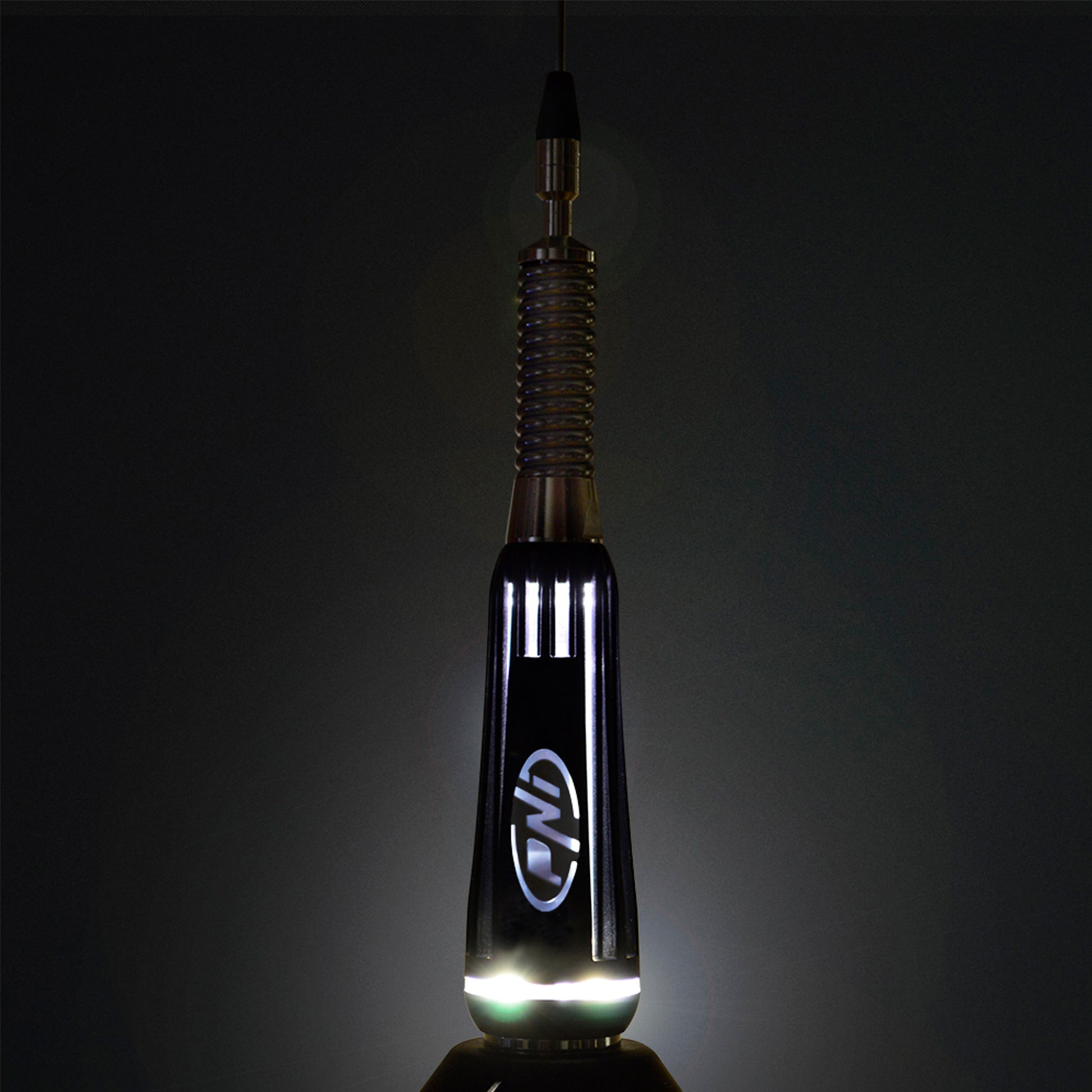 Antena CB PNI LED 2000 90 cm, cu baza magnetica 145mm, 26-28 MHz, 500 Watt, ilumineaza in timpul emisiei