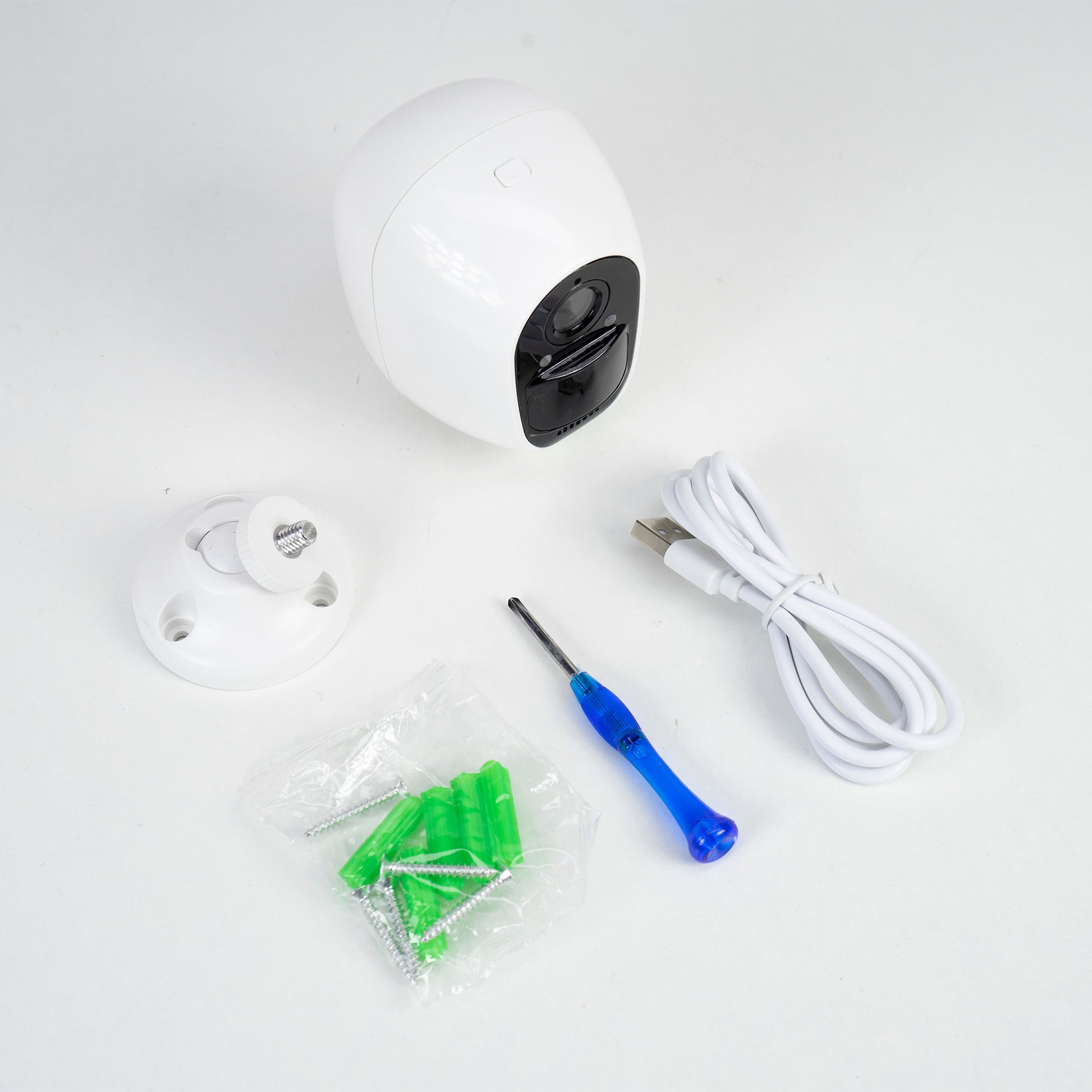 Camera supraveghere video PNI IP919, 1080P, WIFI, slot micro SD, comunicare bidirectionala, control prin aplicatia Tuya Smart