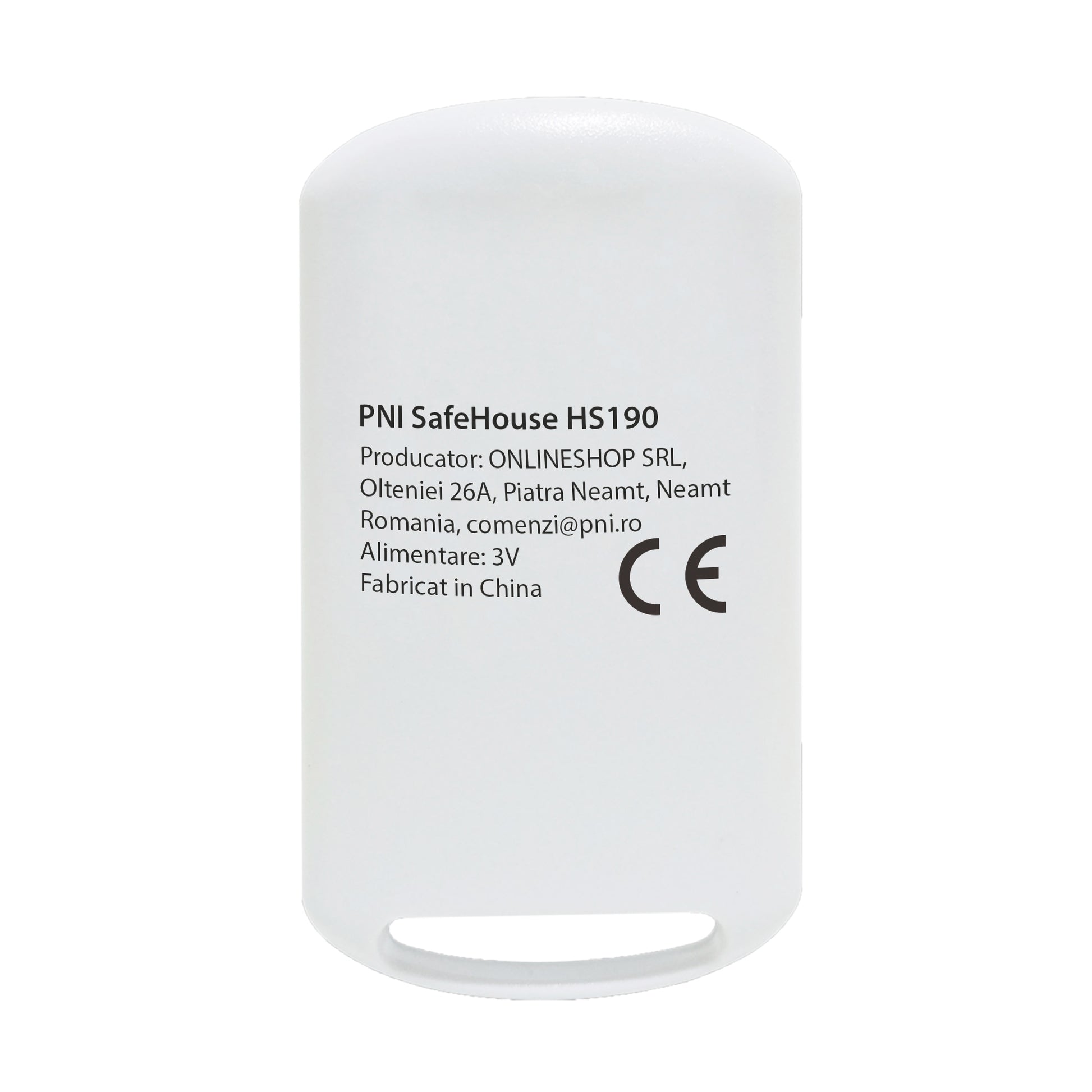 Telecomanda PNI SafeHouse HS190 pentru sisteme de alarma wireless, functii armare, dezarmare, armare partiala, alarma de panica