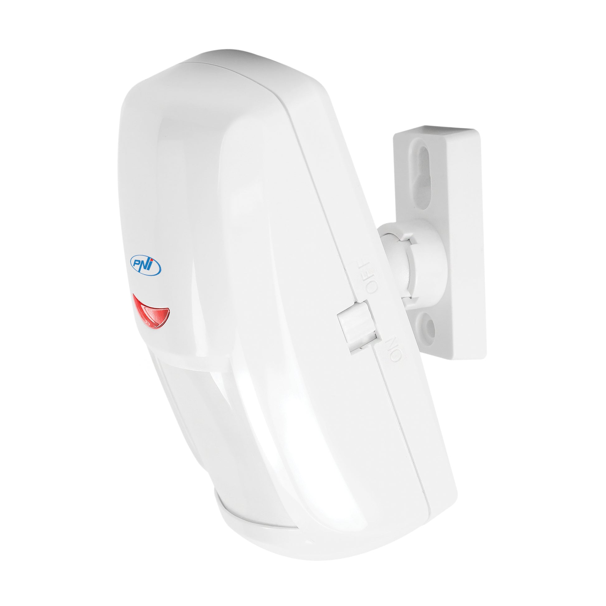 Senzor de miscare PIR PNI SafeHouse HS004, pentru sisteme de alarma wireless, cu imunitate la animale, sensibilitate reglabila