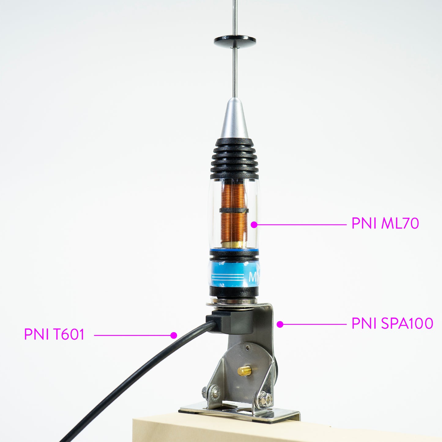 Antena CB PNI ML70, lungime 70cm, 26-30MHz, 200W, fara accesorii
