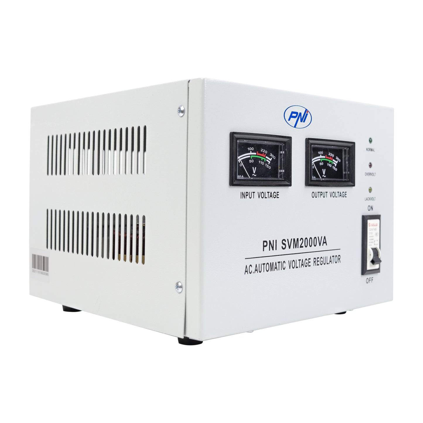 Stabilizator de tensiune PNI SVM2000VA cu servomotor, 1600W, 7.2A, iesire 230V