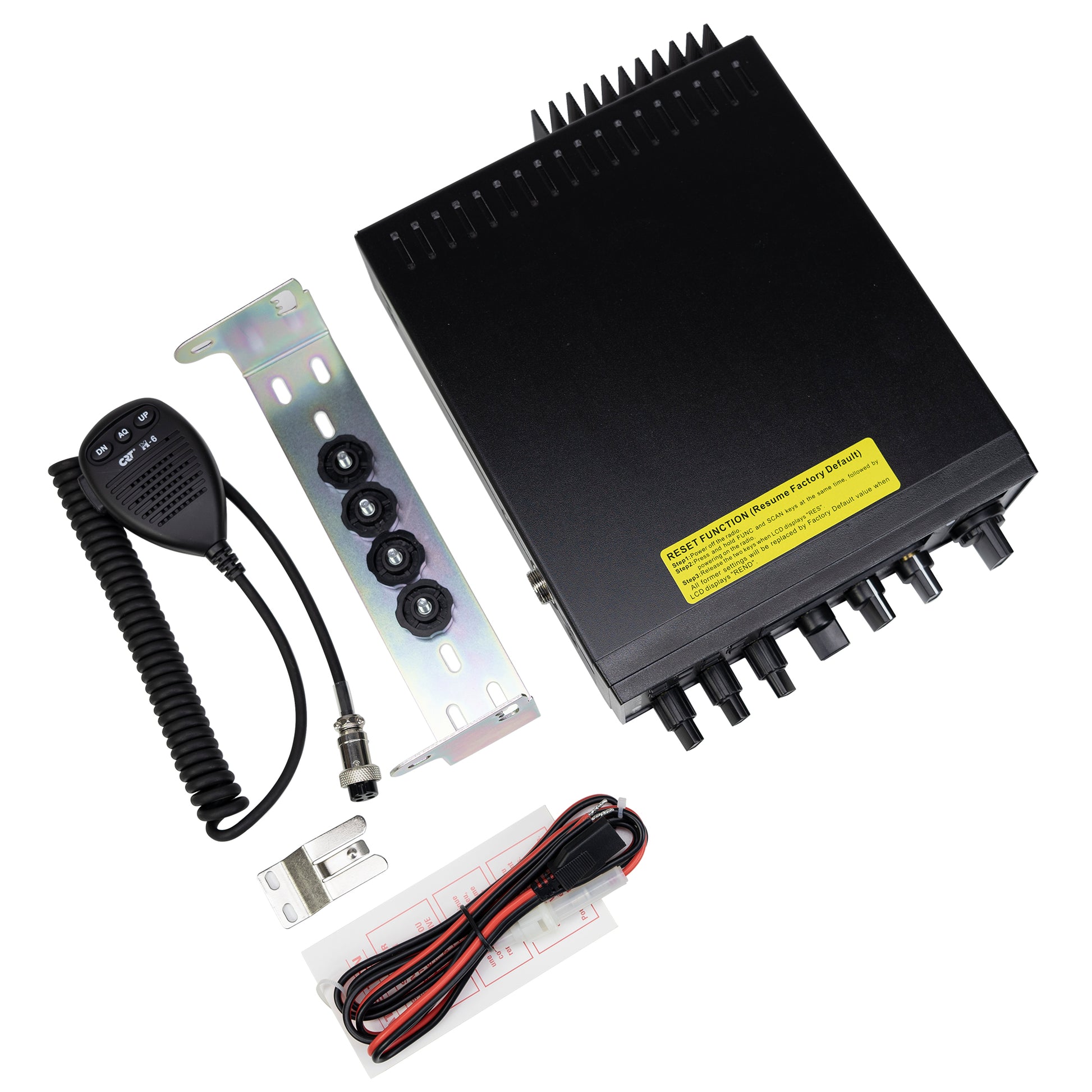 Statie radioamatori CRT SS 6900 VOX CB, AM, FM, USB, SSB, CW, PA, 28-29.7Mhz, ASQ, RF Gain, Roger Beep, 12V, programabil