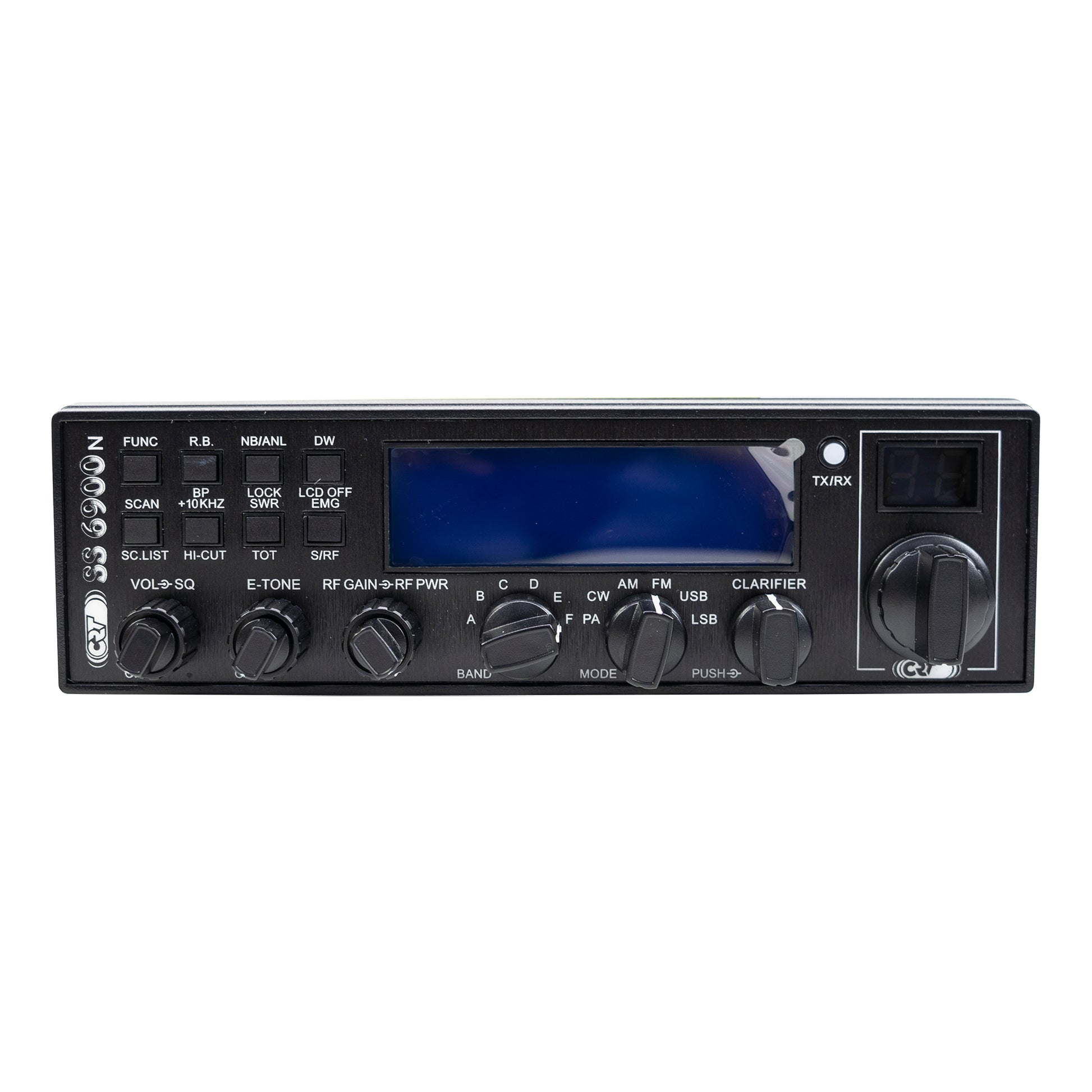 Statie radioamatori CRT SS 6900 VOX CB, AM, FM, USB, SSB, CW, PA, 28-29.7Mhz, ASQ, RF Gain, Roger Beep, 12V, programabil