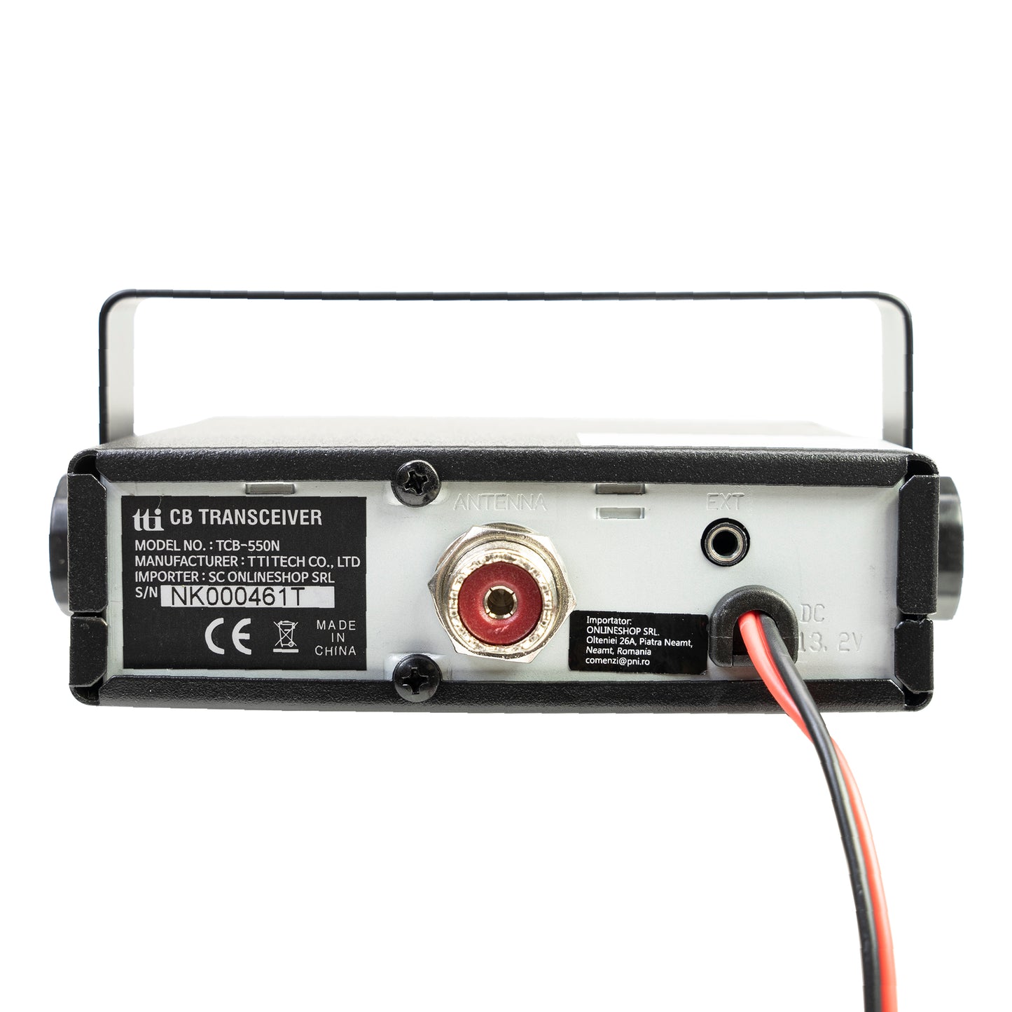 Statie radio CB TTi TCB-550 N cu squelch automat