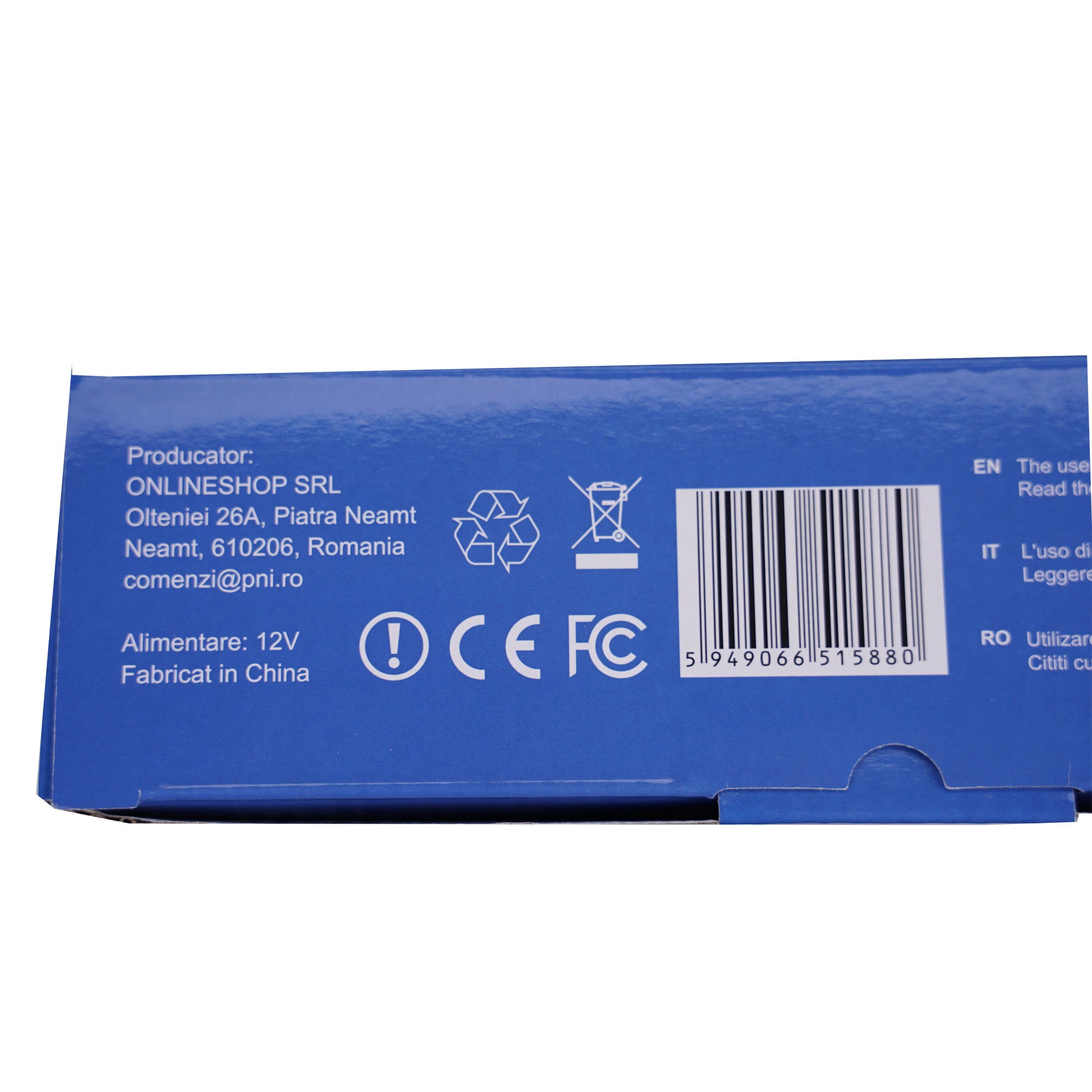 Statie radio CB PNI Escort HP 6500, multistandard, 4W, AM-FM, 12V, ASQ, RF Gain, mufa de bricheta inclusa AM/FM comutati doar in banda EU