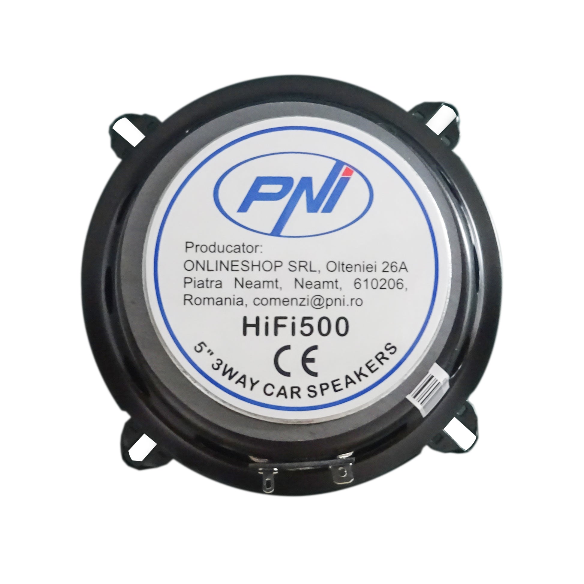 Difuzoare auto coaxiale PNI HiFi500, 100W, 12.7 cm, 3 cai, set 2 buc